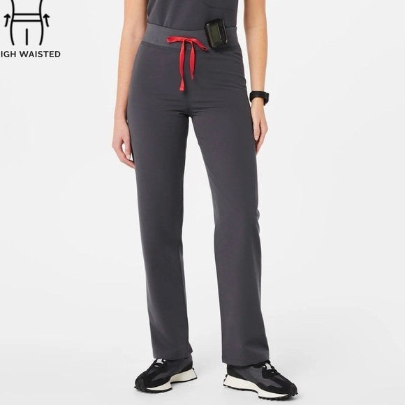 NWT Figs High Waisted Livingston Basic Scrub Pants | Size XXL - Picture 3 of 14